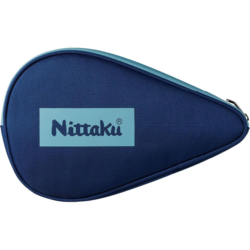 Nittaku Table Tennis Racket Case Color Logo Full Case Sax Blue NK-7227