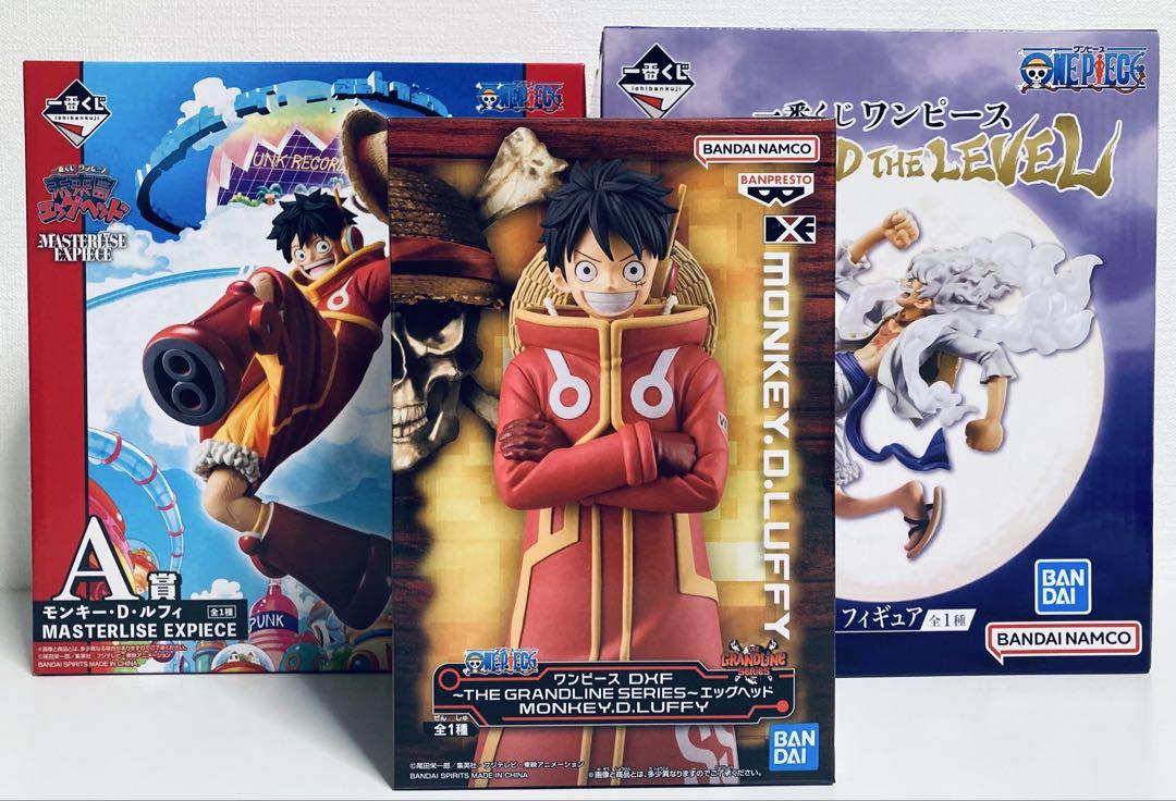 

[USED] Luffy Figure Bundle 1