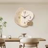 Luminous stones, minimalist modern restaurant creative hanging clock