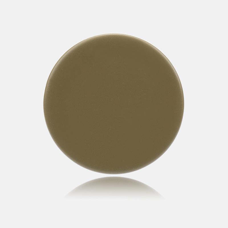 

10 шт. Утолщенные пуговицы с высоким основанием, плоские, из смолы, с краской, для пальто, тренча, блейзера, круглые, универсальные Olive Green 20mm