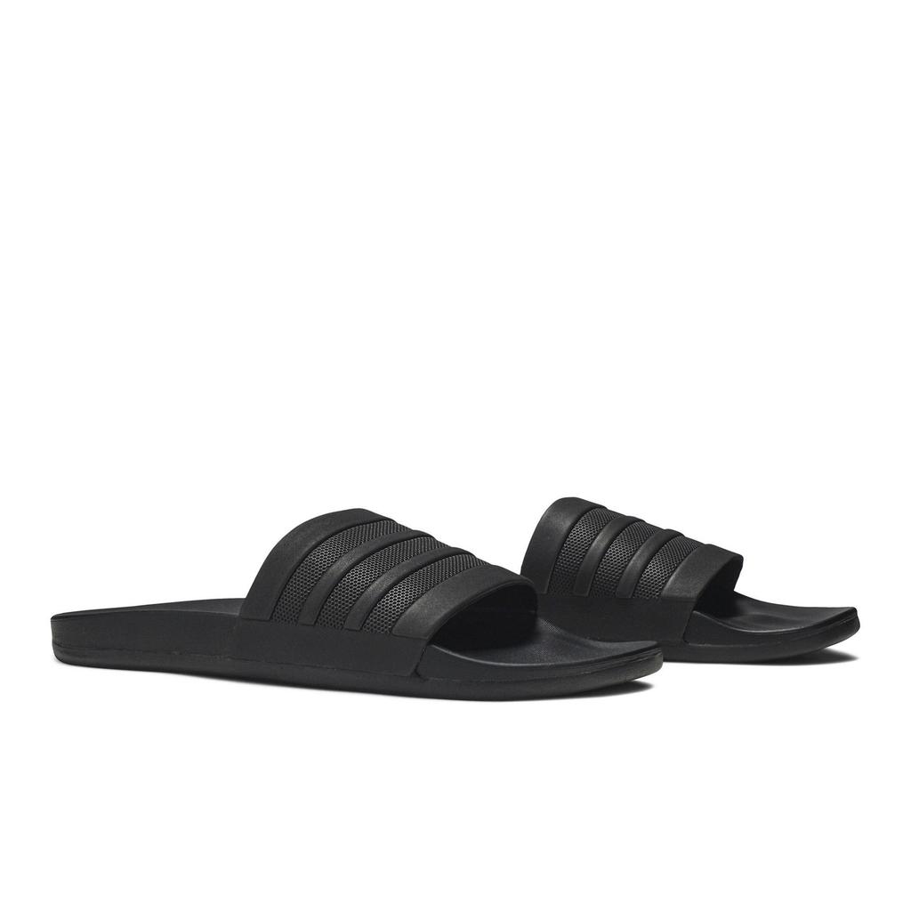 adidas Adilette Cloudfoam Plus Mono Slide 'Black' (Unisex) Black / Black Slide Slippers S82137