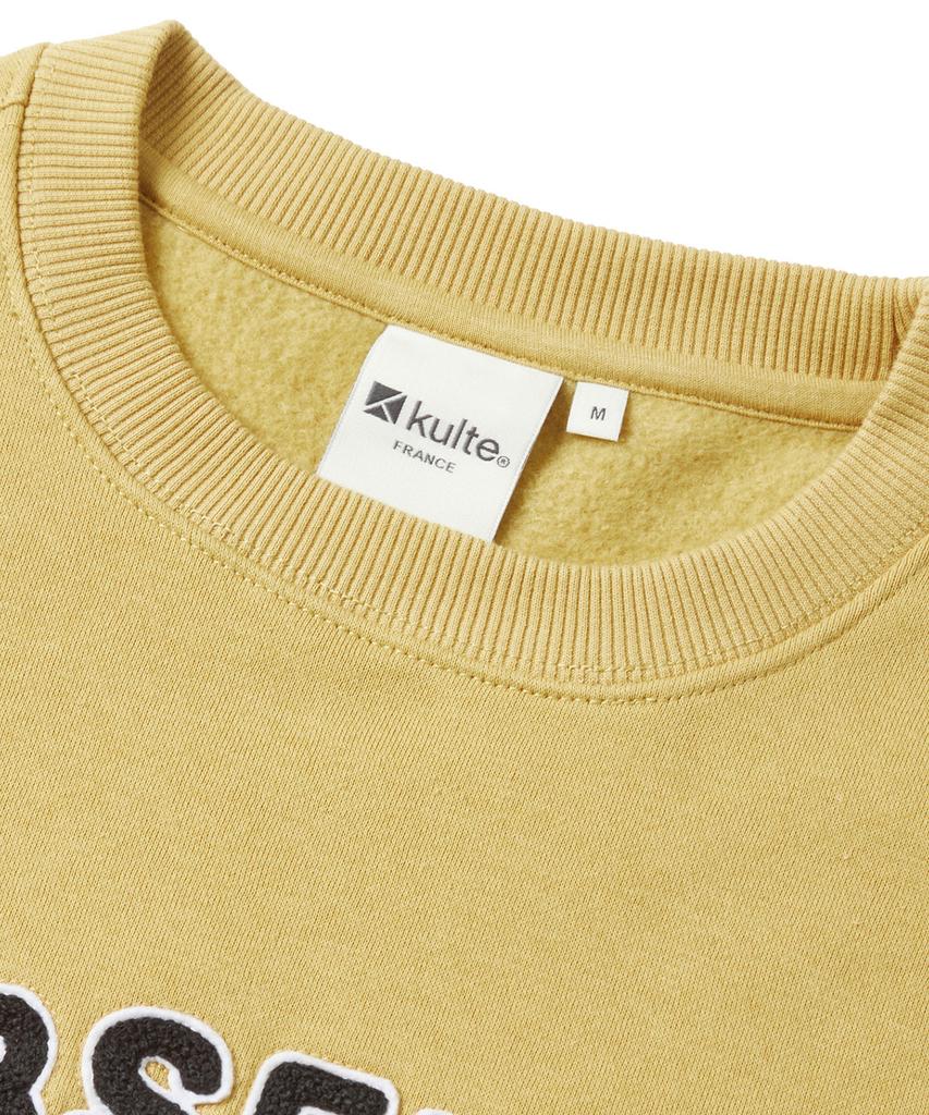 KULTE Authentic Boucle Crewneck Yellow