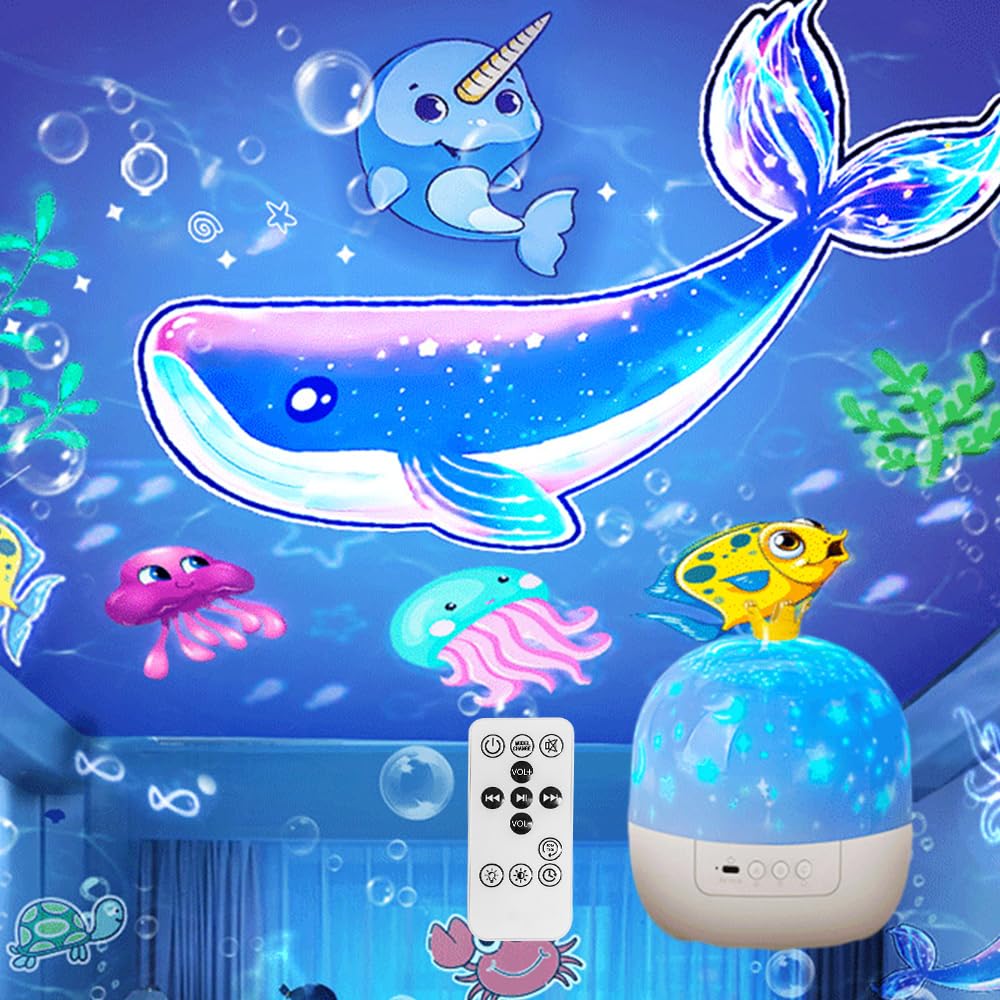 

Projector Light Planetarium for Home 21 Types of Projection Film Night Music Bedside Sleep Bluetooth Music Relaxing Remote Creates Perfect for