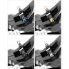 2 Sets 31mm Length Disc Brake Caliper Bolts M4 Threaded Caliper Screws  for Road Bicycle