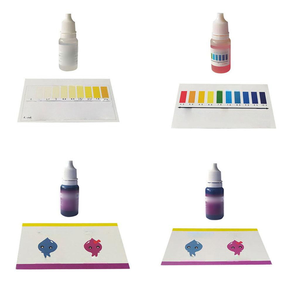 5PCS Water Quality Testing Reagent Calcium Magnesium PH-Chlorine Water Quality Test Swimming Pool Liquid Hydroponics Tester