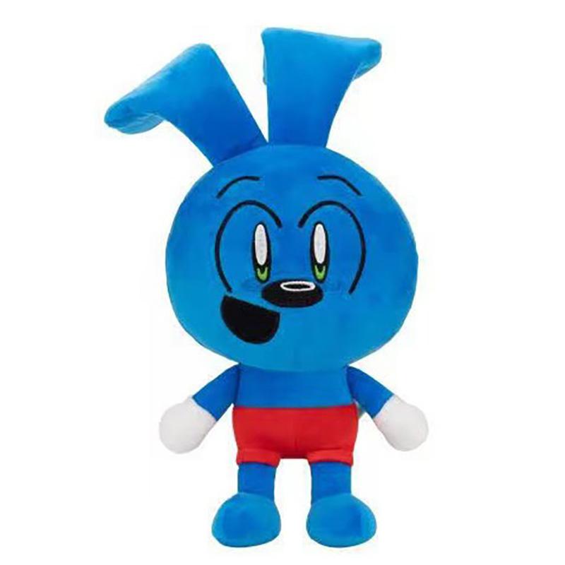 

Bunny Riggy Plush Blue Rabbit Toy Stuffed Gift Companion Decoration Present 25cm 2