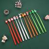 40Pcs Christmas Silicone Rocking Pens, Cartoon Snowman Santa Claus Student Stationery Holiday Gifts,Christmas Party Favors Office School Supplies
