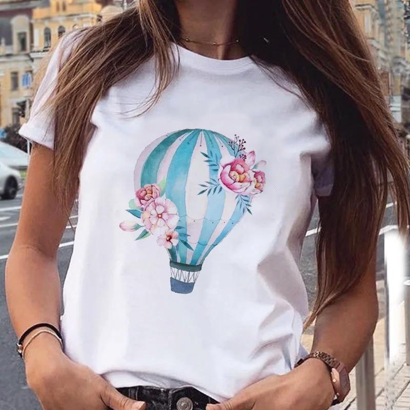 T-shirts Short Sleeve tee  femme Summer Female T- Harajuku Graphic t  Ladies Fashion Tops Tees tshirt