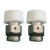 2Pcs Radiator Bleed Valve 1/2 Inch 1/4'' 3/8'' Brass Automatic Bleed Valve Drain Valve With Plastic Head For Heating Systems