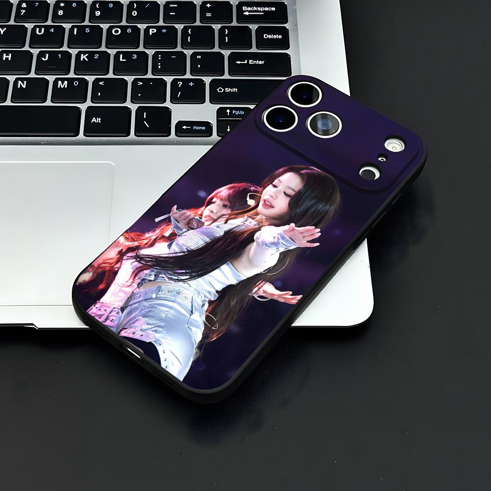 Singer J-Jang W-Won-young Phone Case For IPhone 17 Air 16 E Pro Max 15 14 13 Mini 12 Pro 11 Max Plus Black Soft Shell