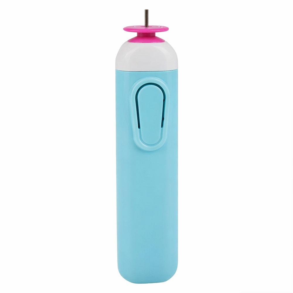 

Tools Plastic Electric Quilling Pen Lightweight Automated Electric Slotted Tool Pink Blue Paper Crafts Tool Paper Rolling Crafts синий