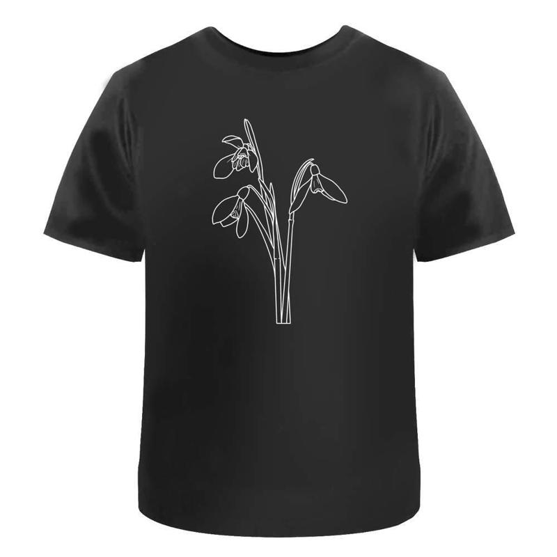 

Winter Snowdrops Cotton T Shirt Ta035374 S разноцветный
