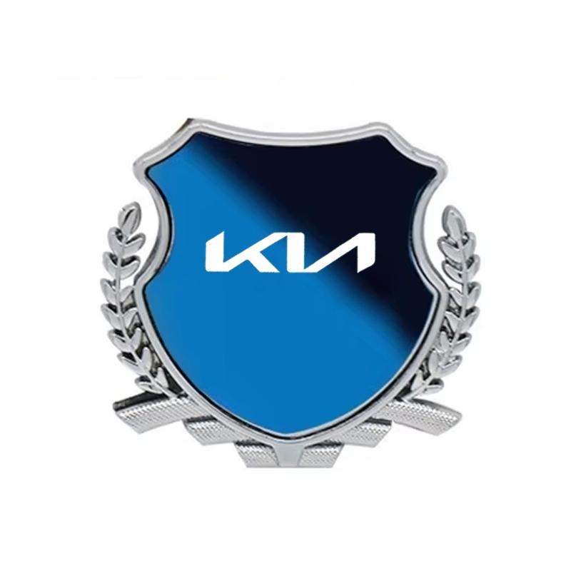 Metal Car Sticker Badge Exterior Body for Kia Sportage Ceed Picanto Rio ProCeed Niro 5 3 4 K7 K5 K8 K3 Ray K9