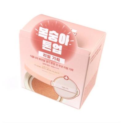 Plant Nara Oxygen Tone Up Sun Cushion 02 Pêche Vitalité + Recharge incluse, 1 pièce