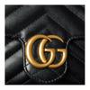 Gucci GG Marmont Gold Vintage Double G Logo Card Holder Leather Two In One Shoulder Crossbody Mini Bag Women Bags 751526-AACCE-1061