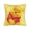 Federa per Cuscino Quadrata Cartone Animato Winnie the Pooh Poliestere Decorativa Maialino Tigro Ih-Oh, Federa 45*45cm