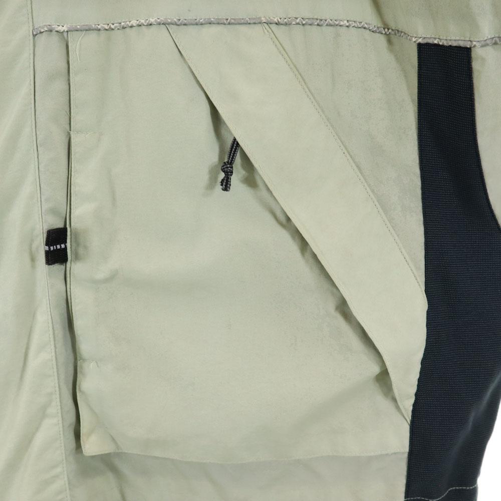 Old Navy Old Batting Jacket L Beige Back Fleece Men's Used