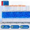 Ultra-Dicke Verschlüsselte Aquarium-Filterwatte - Zuschneidbares Wasserreinigungs-Material für Becken