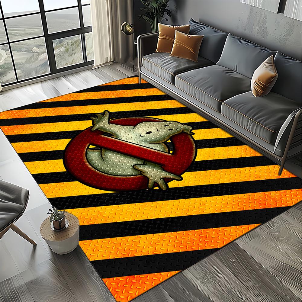 

3D G-Ghostbusters 27 Style New Horror Movie Cartoon Carpet Rug for Living Room Bedroom Home Sofa Decoration,Non-slip Floor Mat 40x60cm( 15x23in )