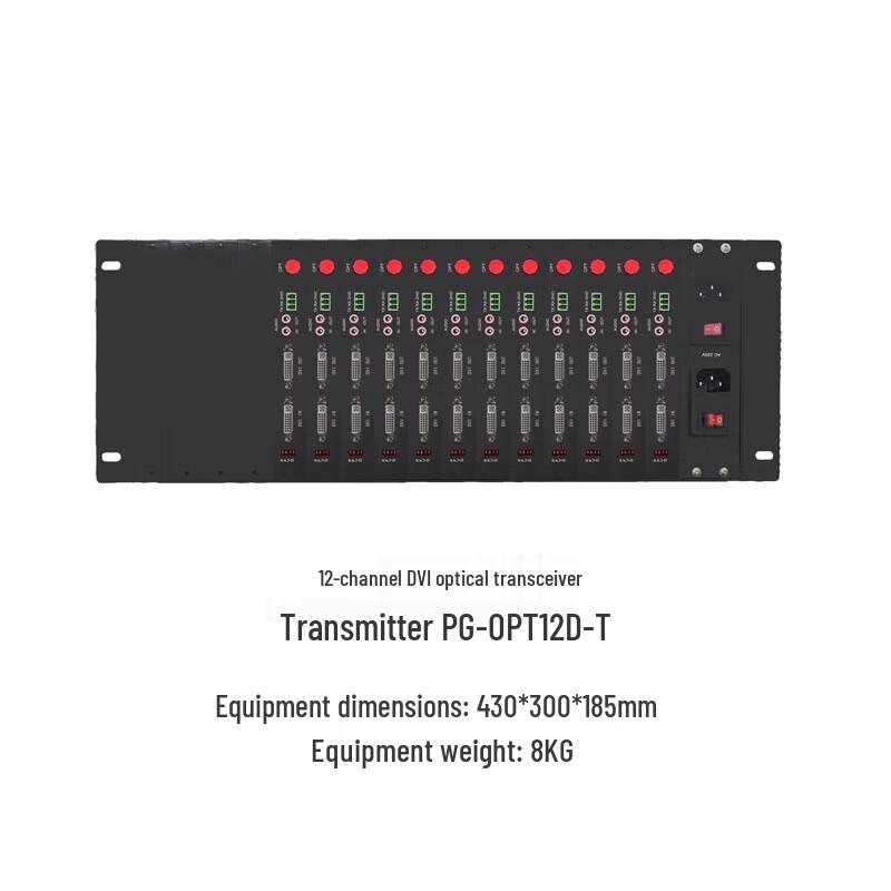 PG Pangu 12-Channel DVI Optical Transceiver