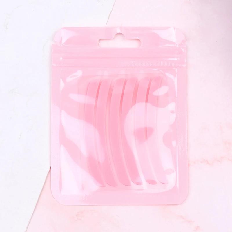 3Pair Silicone Strip Eyelashes Eyelash Stripe Lashes Rods Shield Lifting Compensator Tape Lamination Cover Eyelash Makeup Tool