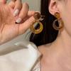 Exquisite Geometric Millennial-Style Earrings: Chic, High-End Ear Jewelry for Women