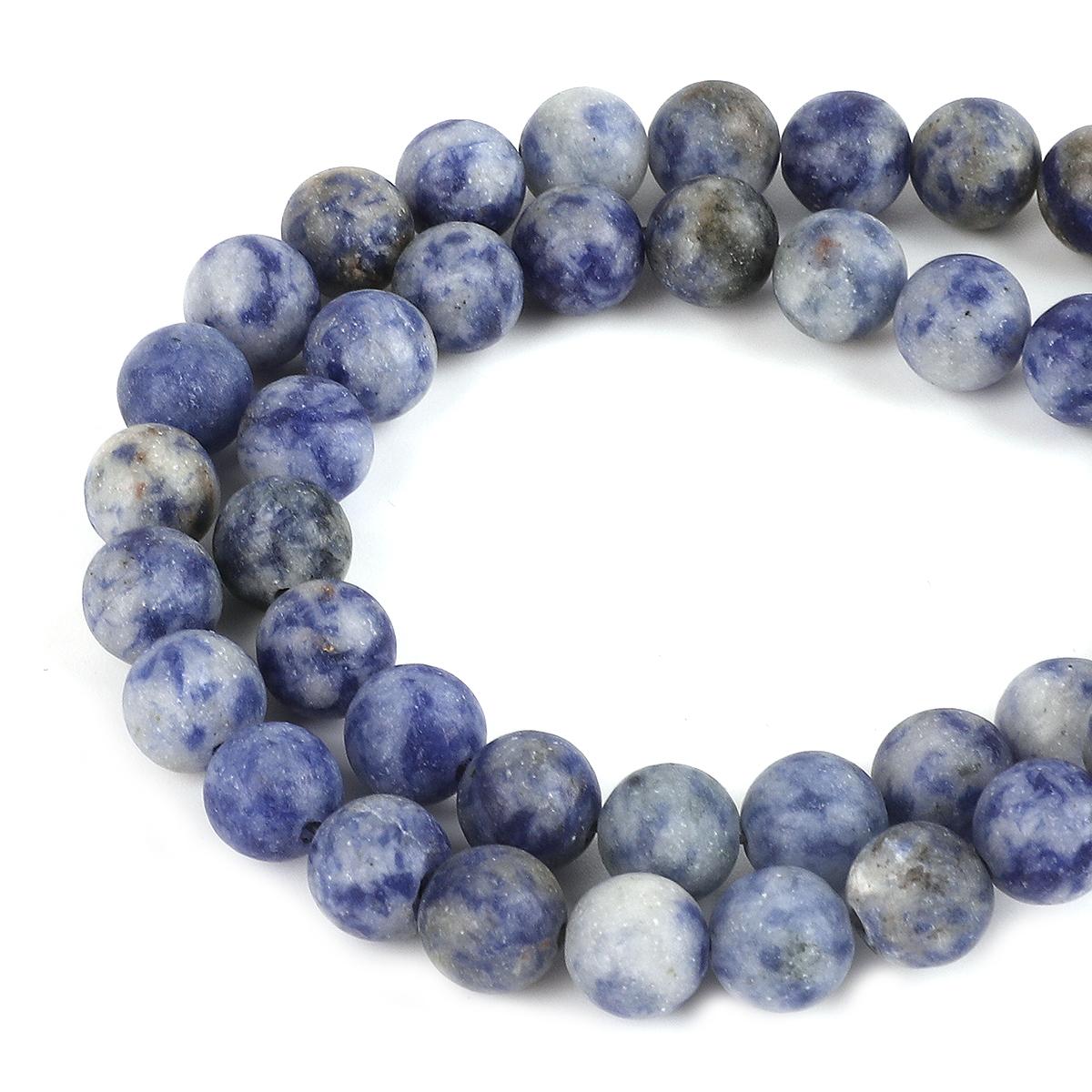 

Бусины из натурального камня круглые бусины для изготовления украшений своими руками браслет ожерелье ножной браслет 6mm 62pcs синий