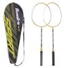 SEE KEAN Iron Alloy Badminton Racket 2-Pack
