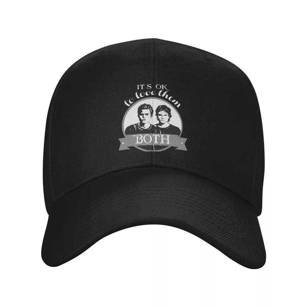 TVD. Its OK To Love Them Both Lightweight Caps Women Baseball Cap Men's Baseball Cap