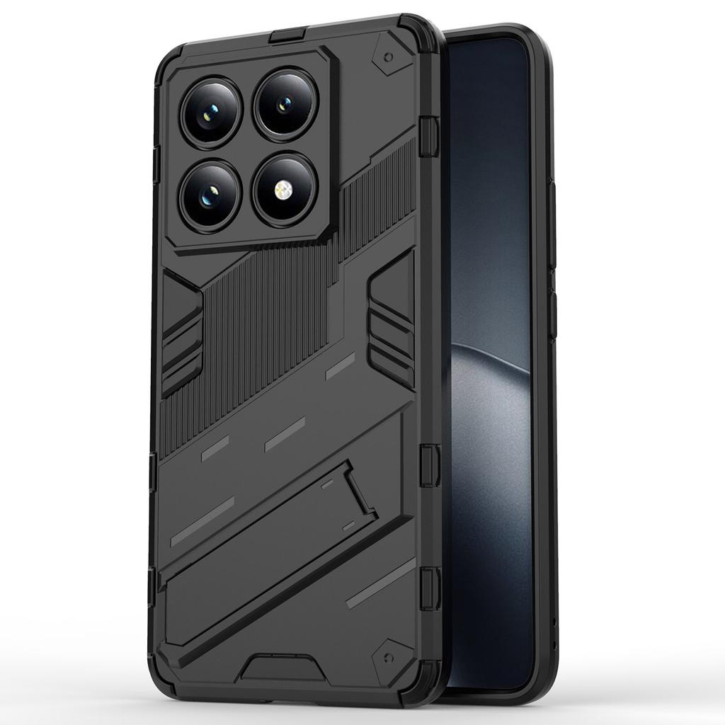For Xiaomi 14T Pro Case PC+TPU Shockproof Phone Cover with Kickstand