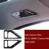 Carbon Fiber Interior Rear Reading Light Cover Fit for BMW 3Series E46 1998-2005