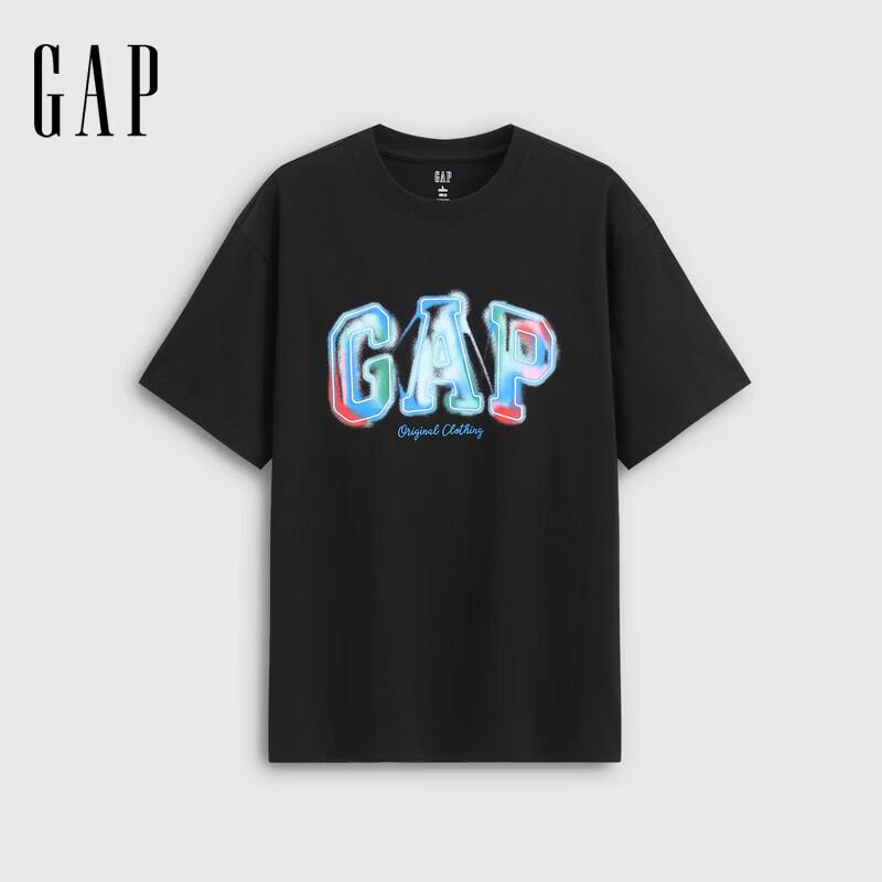 

GAP Unisex Logo Neon Print Loose T-Shirt 175/96A