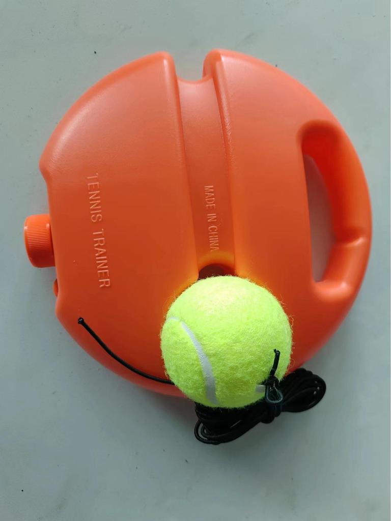 High-Elasticity Tennis Trainer with Rebound Rope & Base