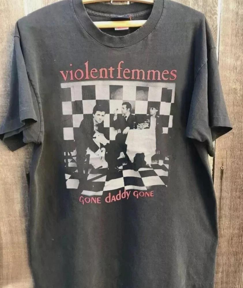 Violent Femmes Shirt Violent Femmes Band Charcoal Cotton Tshirt Unisex PA7185 XL