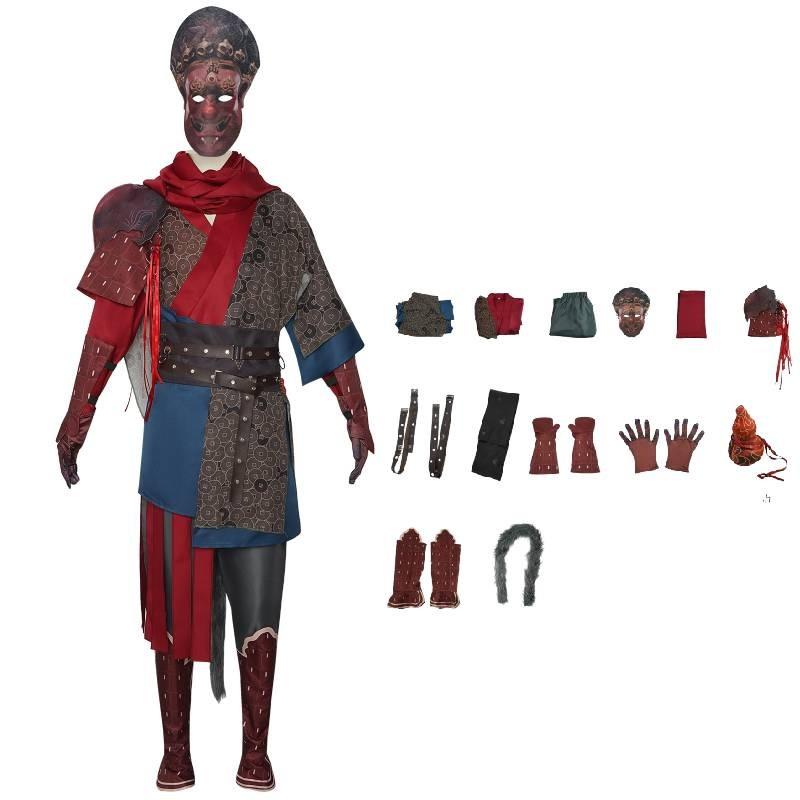 

Костюм для косплея по игре Wukong Black Myth, мультяшная ролевая игра, подарок на Хэллоуин, вечеринка 150 Child