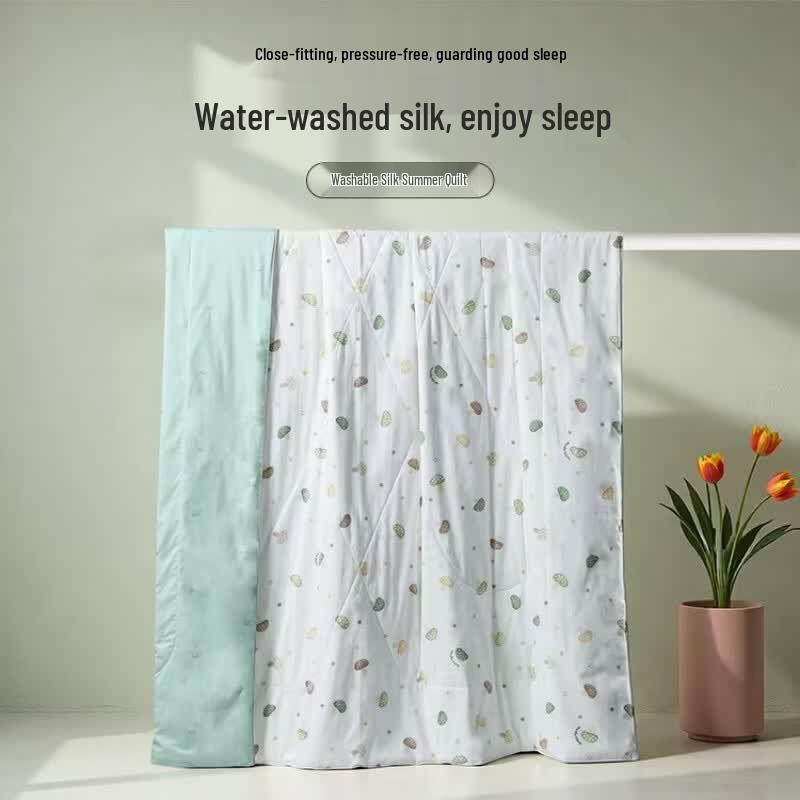 Taihu Snow Washable Tussah Silk Summer Quilt 150x210cm