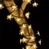 Outdoor Solar Lamp LED Cherry Blossom Fairy Light String Garden Christmas Holiday Decor Solar Garland Wedding Party Decoration