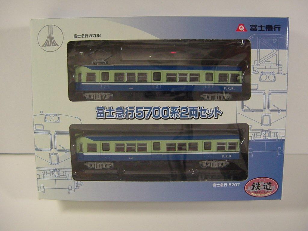 

Коллекция железных дорог Fujikyu Railway Серия 5700 Набор Заказ от 2-вагонного [Специальная компания]