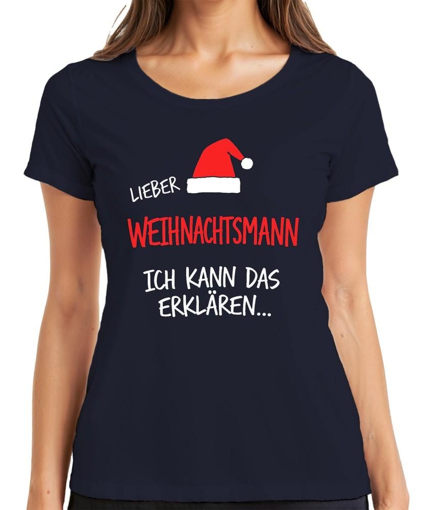 Dear Santa I Can Do Christmas Funny Funny Ladies TShirt S