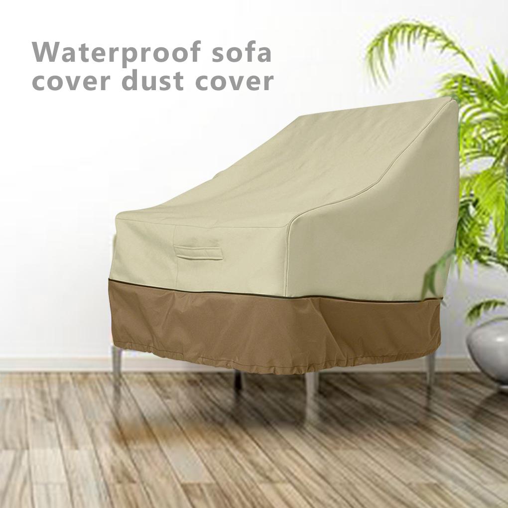 Outdoor Chair Cover Furniture Rattan Dustproof Covers Bench Adjustable Drawstring Protector Organizer Outdoor Patio Accessories