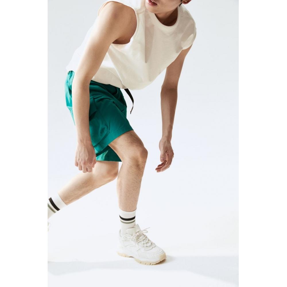 H M Loose Fit Print Sleeveless Top wHite Unknown