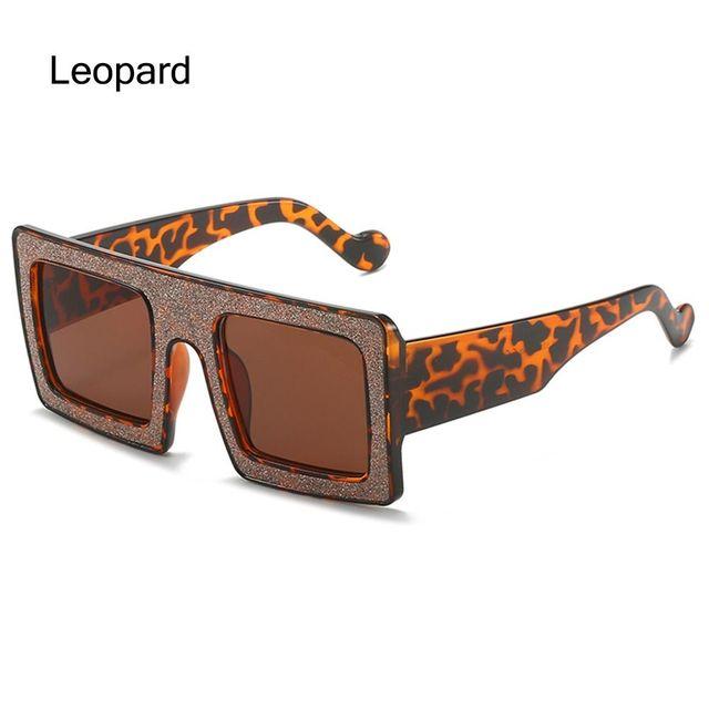 

Большие блестящие солнцезащитные очки для женщин, модные квадратные солнцезащитные очки, модные оттенки, новые пляжные солнцезащитные очки с бриллиантами