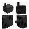 3/5/10/16/25/35/45W EU 220v Submersible Water mirco Pump for Water Gardens Hydroponic Systems Aquarium Tabletop Fountains Pon
