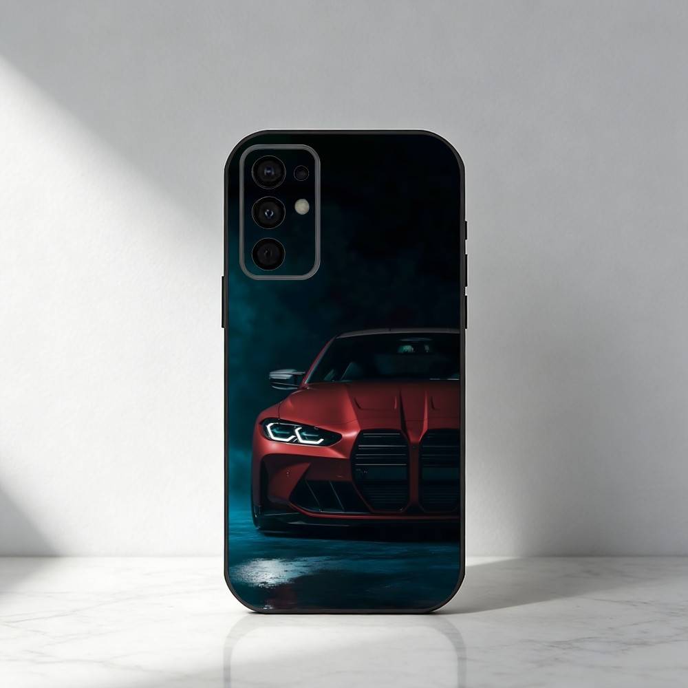 

Чехол для телефона M4 Classic Sport Cars для Samsung S25, S24, S21, S22, S23, S20, Ultra, S26, Plus, Fe, Note, 5G Черный Samsung S24