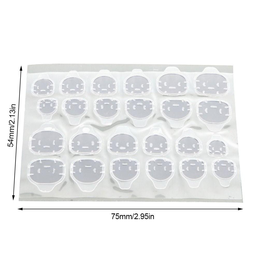50pcs Strong Adhesion Fake Nail Adhesive Tabs Daily Nail Art Quick Application