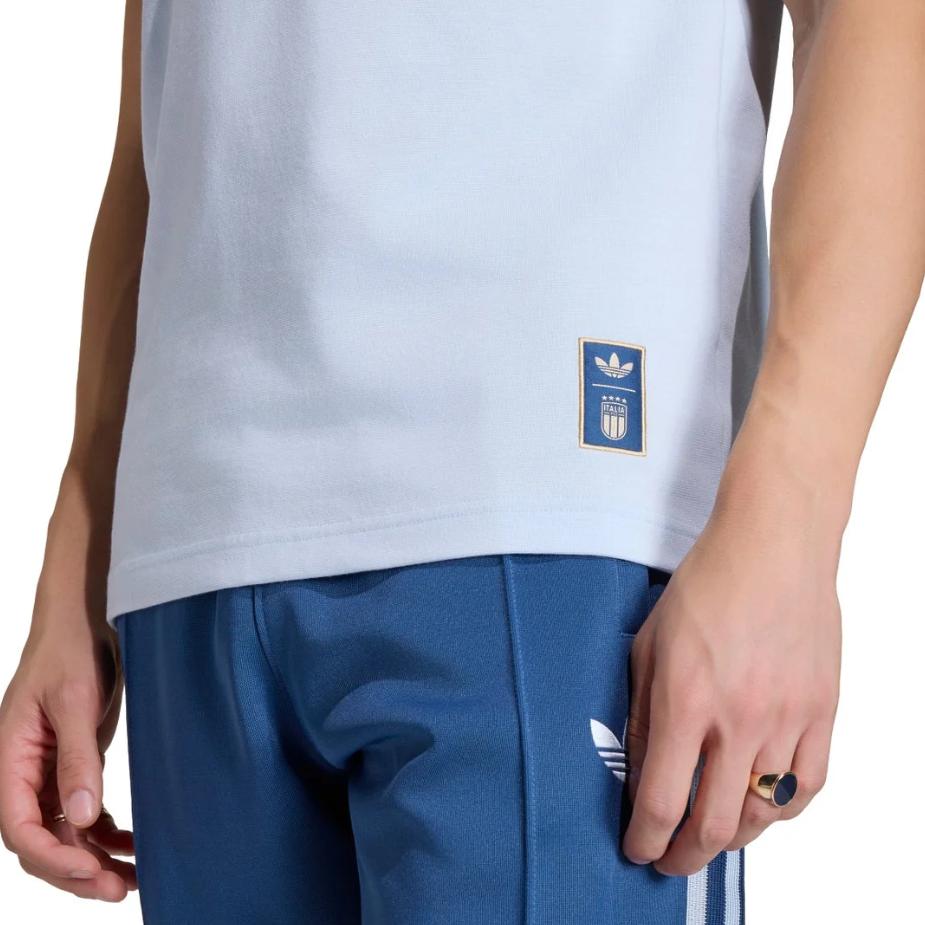 adidas T-shirt Originali Italia Aeroblue Top da Uomo JY9624
