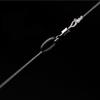 Single Hook 8 Shape Fishing Connector Rolling Swivel Opening Fishing Swivel Opening Rotating Ring