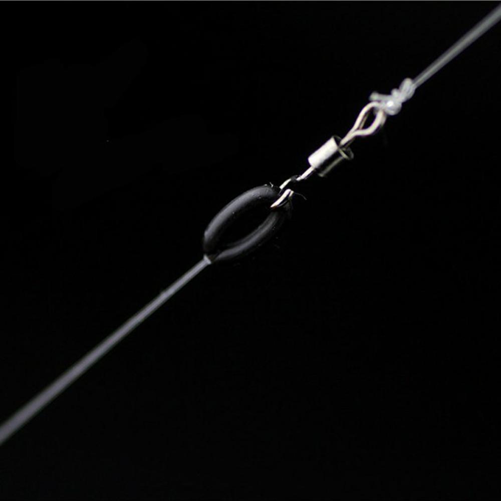 Single Hook 8 Shape Fishing Connector Rolling Swivel Opening Fishing Swivel Opening Rotating Ring
