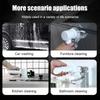 Multi-functional Electric Cleaning Brush For Kitchen And Bathroom 3 In 1 Electric Rotary Scrubber Household Cleaning Gadget