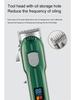 High-Power Men's Full Metal Electric Hair Clipper & Trimmer - Ideal for Home & Barber Use, Also for Pet Grooming